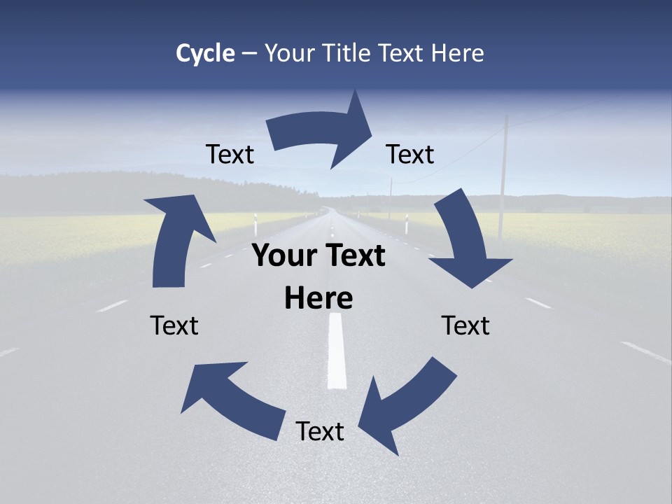 Nature Lane Evening PowerPoint Template