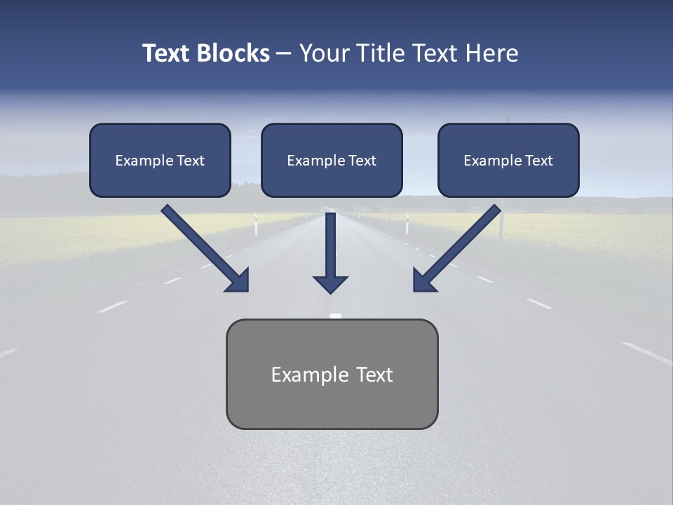 Nature Lane Evening PowerPoint Template