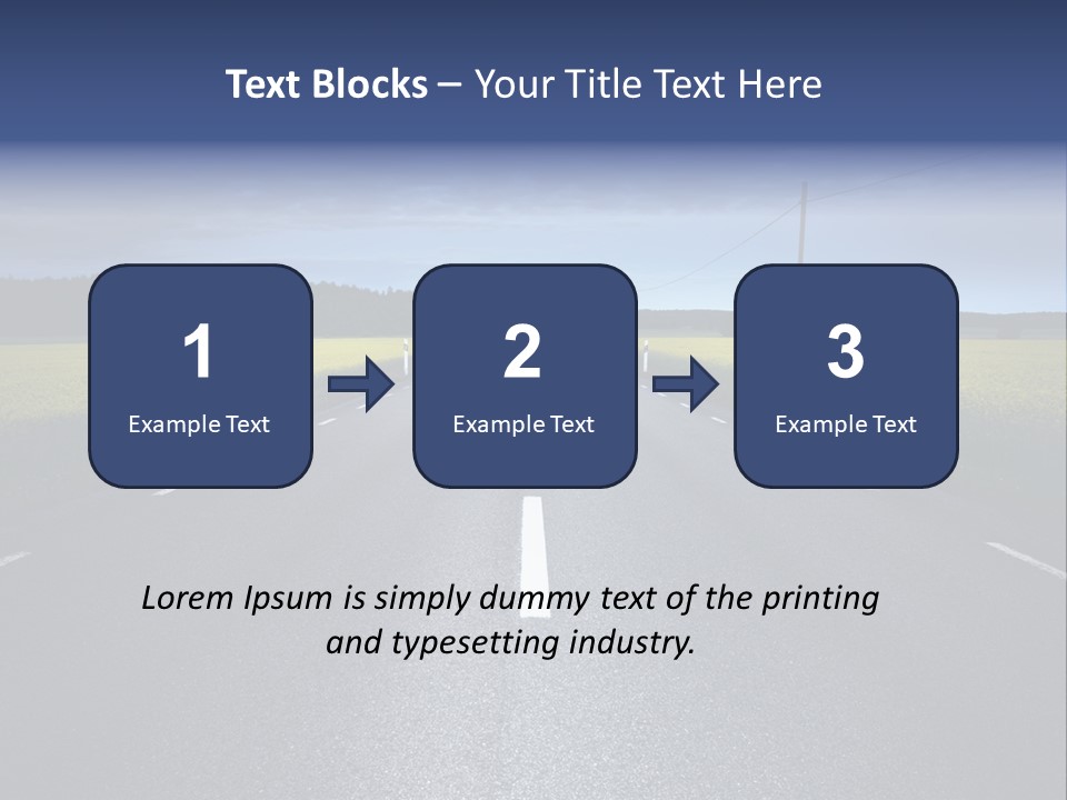 Nature Lane Evening PowerPoint Template