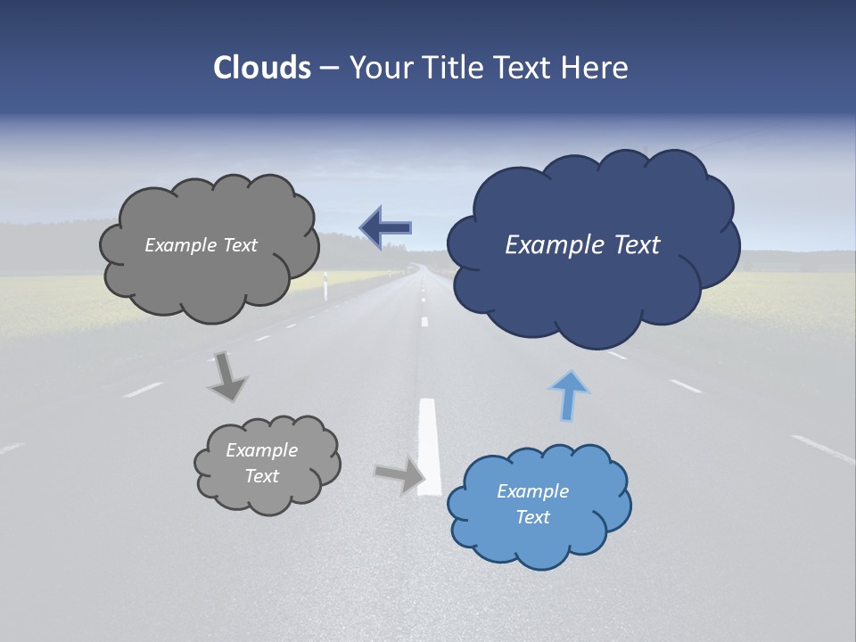 Nature Lane Evening PowerPoint Template