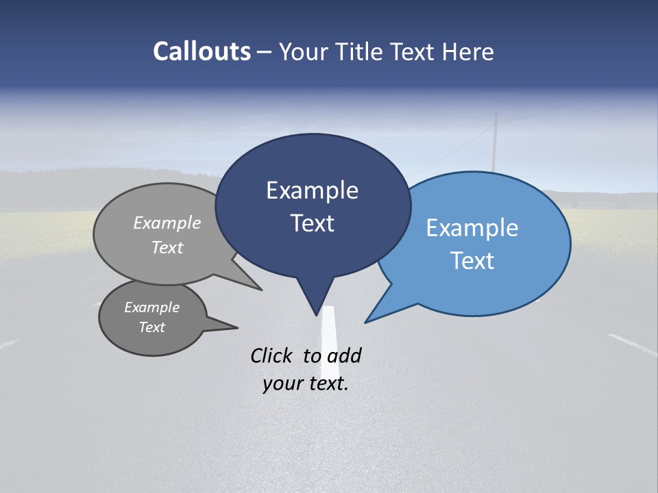 Nature Lane Evening PowerPoint Template
