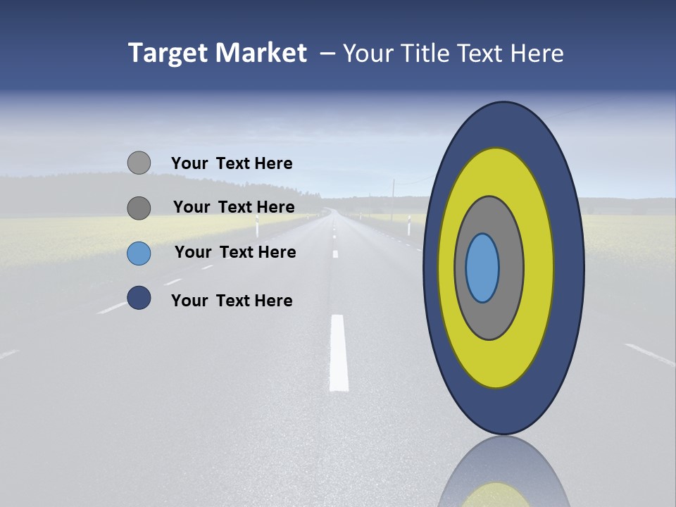 Nature Lane Evening PowerPoint Template