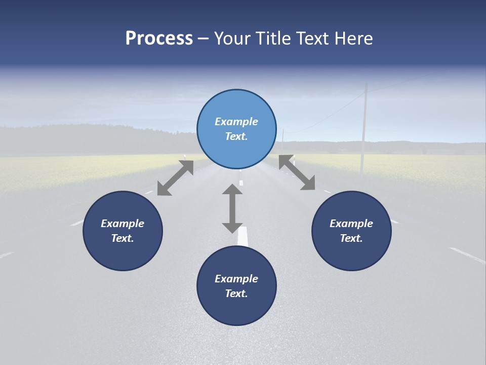 Nature Lane Evening PowerPoint Template