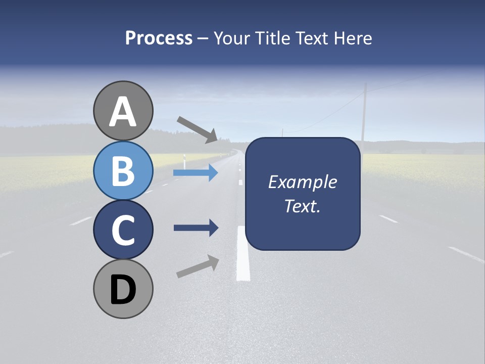 Nature Lane Evening PowerPoint Template