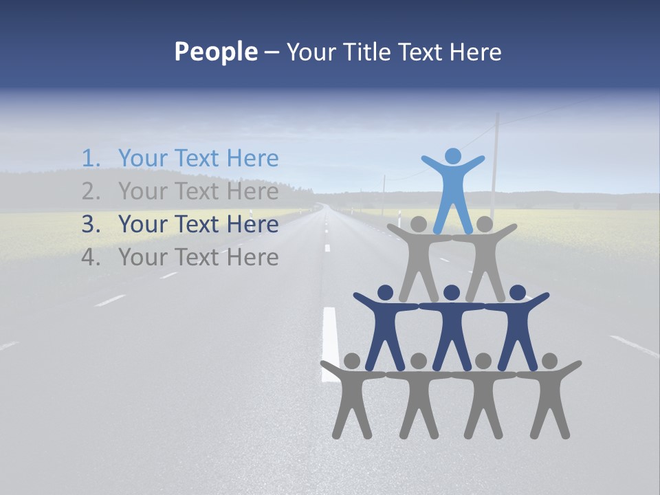 Nature Lane Evening PowerPoint Template