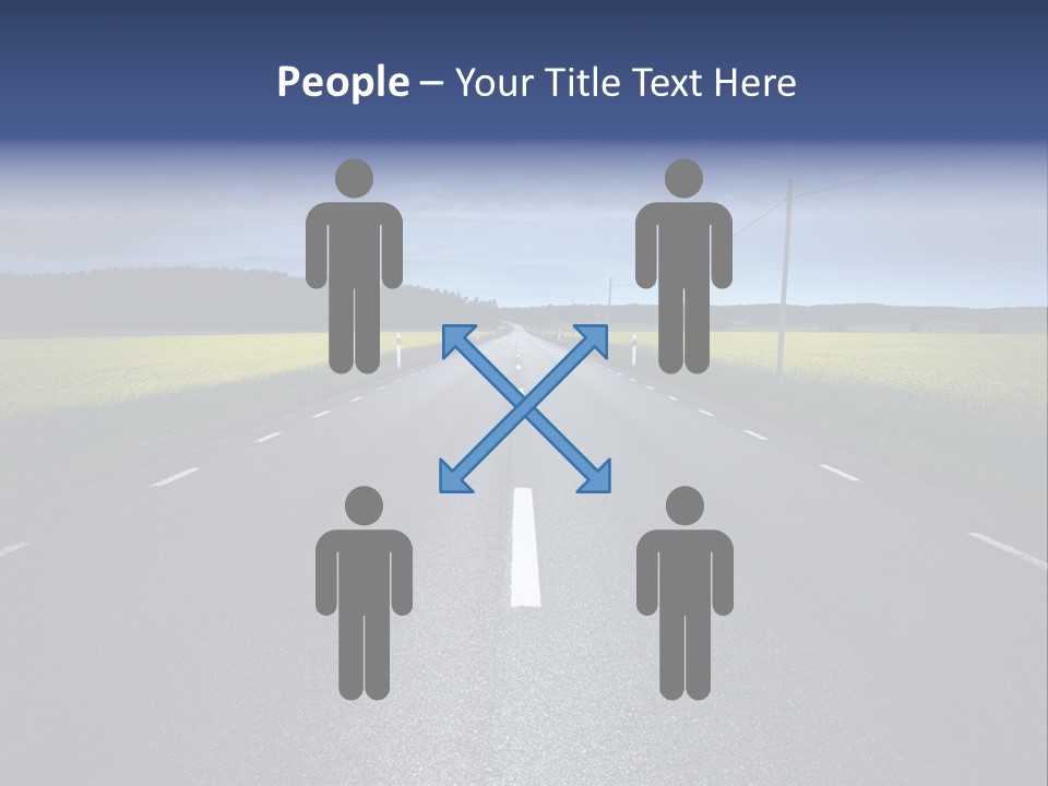 Nature Lane Evening PowerPoint Template