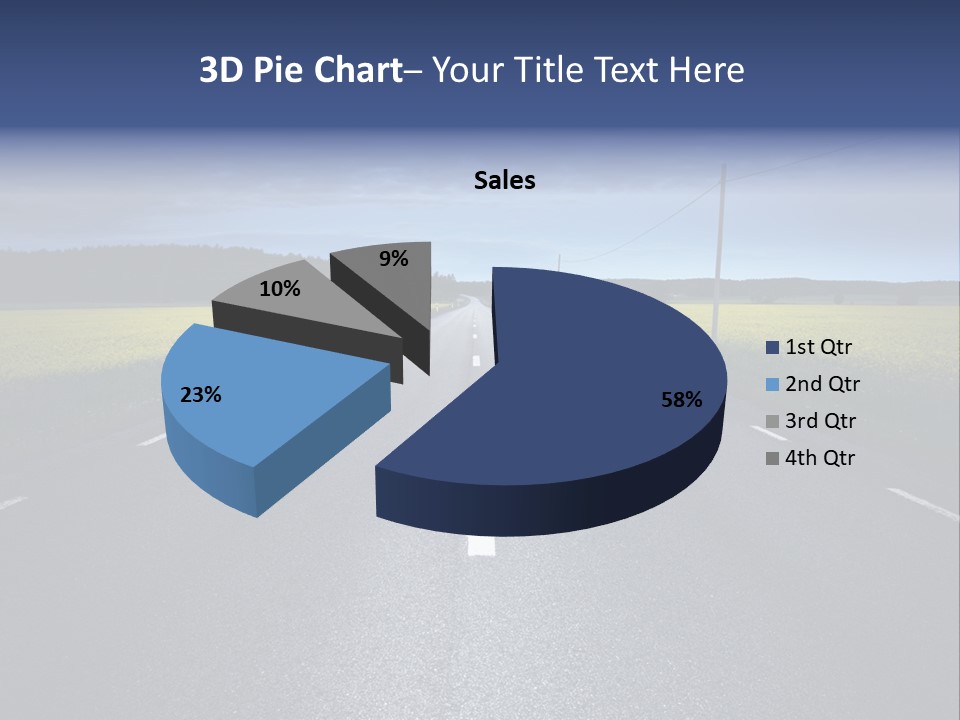 Nature Lane Evening PowerPoint Template