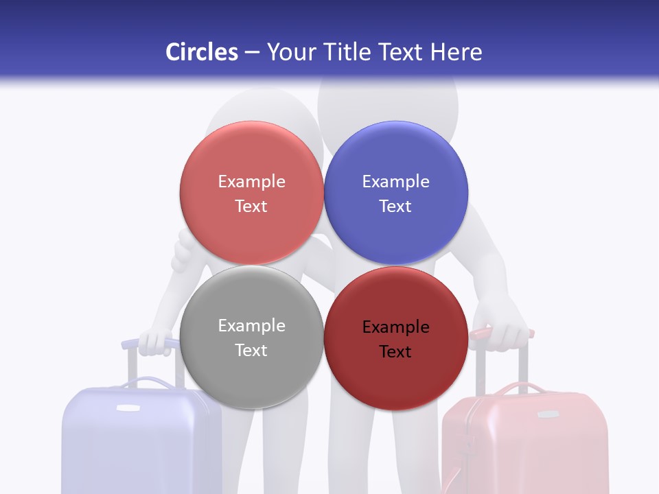 Bag Lovers Person PowerPoint Template