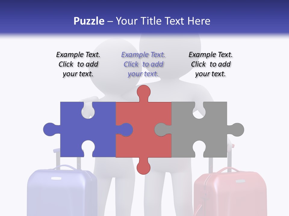 Bag Lovers Person PowerPoint Template