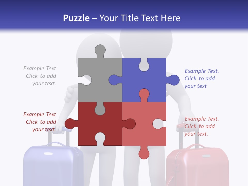 Bag Lovers Person PowerPoint Template