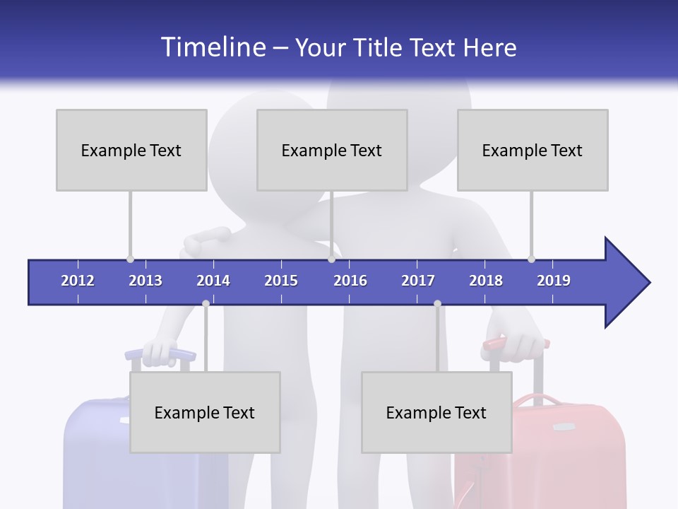 Bag Lovers Person PowerPoint Template