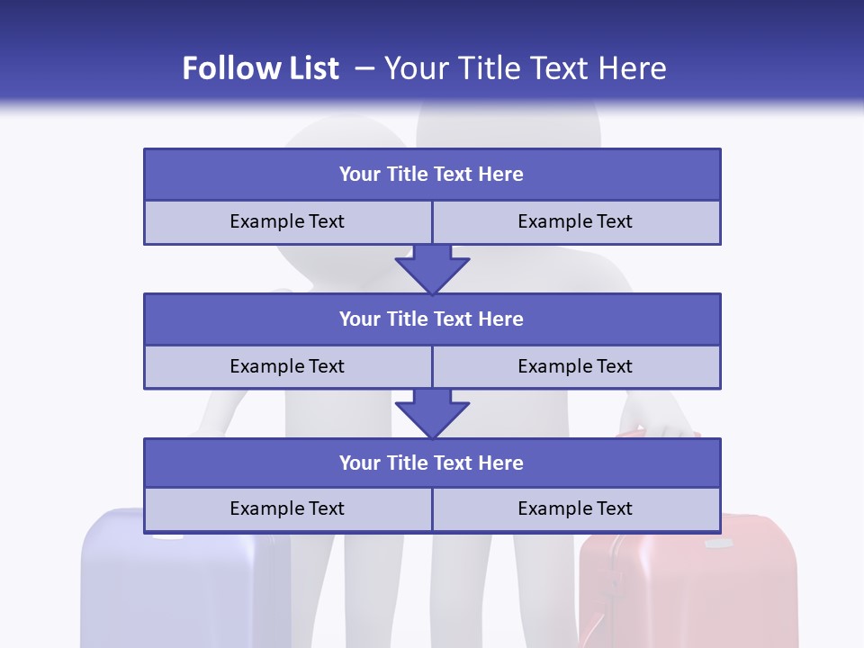 Bag Lovers Person PowerPoint Template