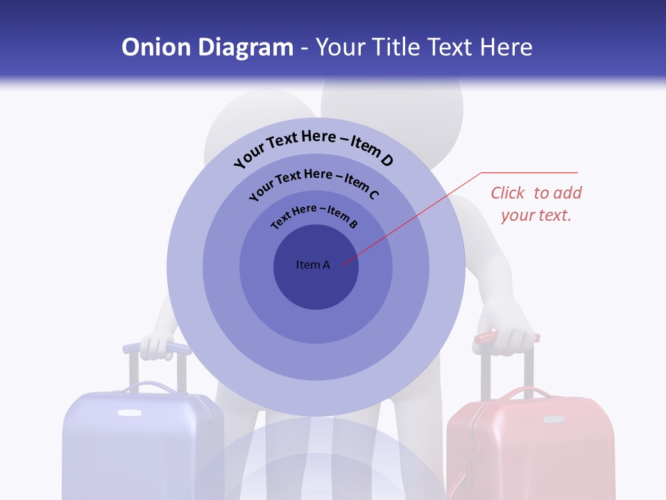 Bag Lovers Person PowerPoint Template