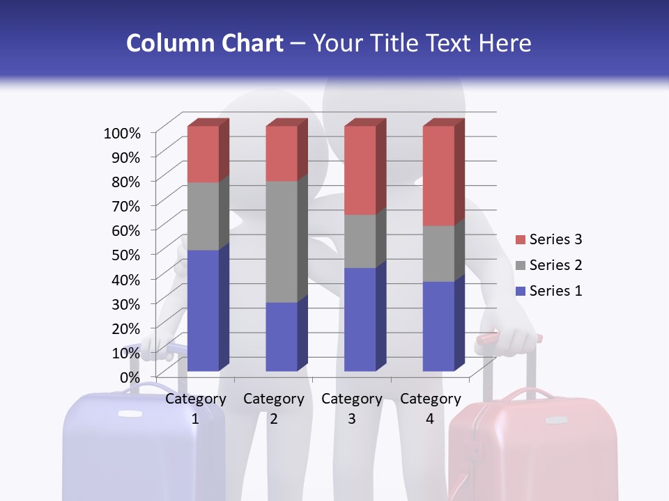 Bag Lovers Person PowerPoint Template