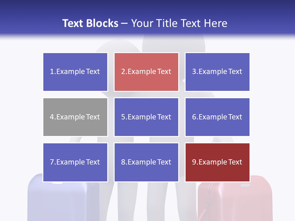 Bag Lovers Person PowerPoint Template