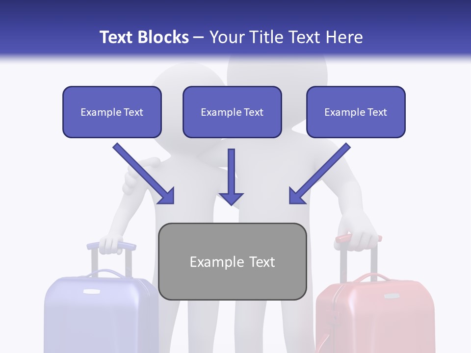 Bag Lovers Person PowerPoint Template
