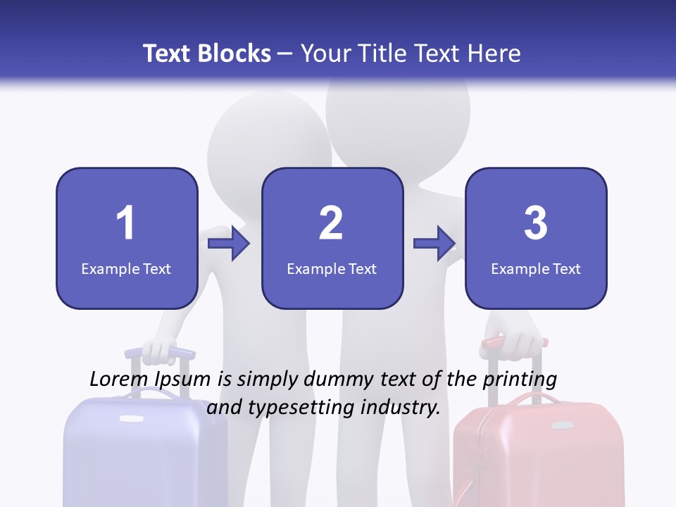 Bag Lovers Person PowerPoint Template