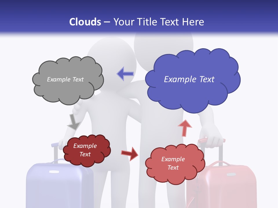 Bag Lovers Person PowerPoint Template