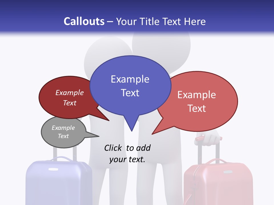 Bag Lovers Person PowerPoint Template