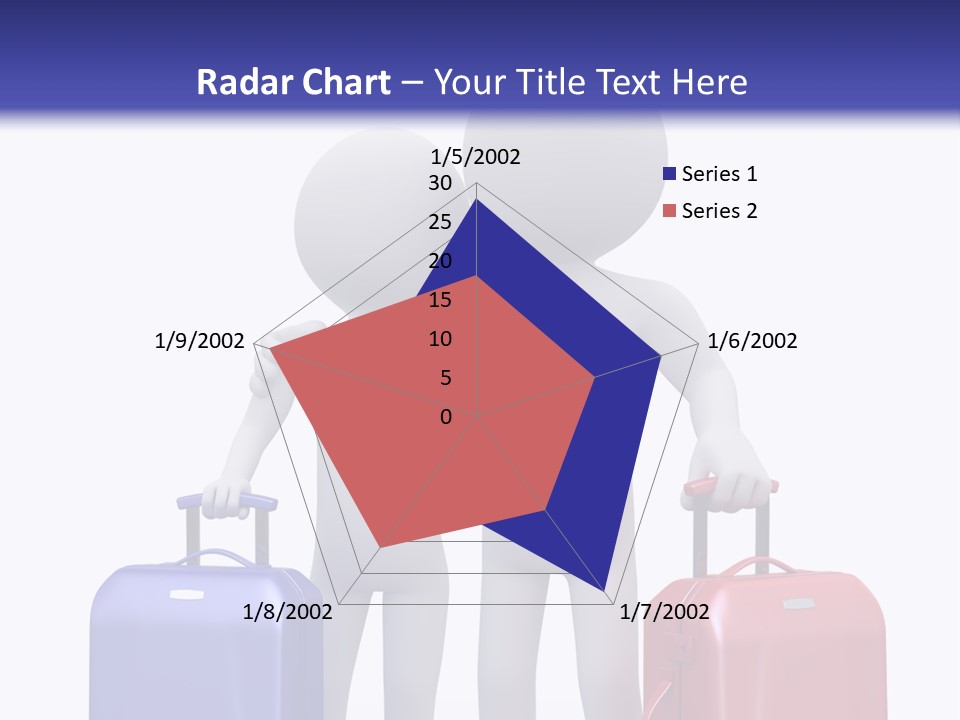 Bag Lovers Person PowerPoint Template