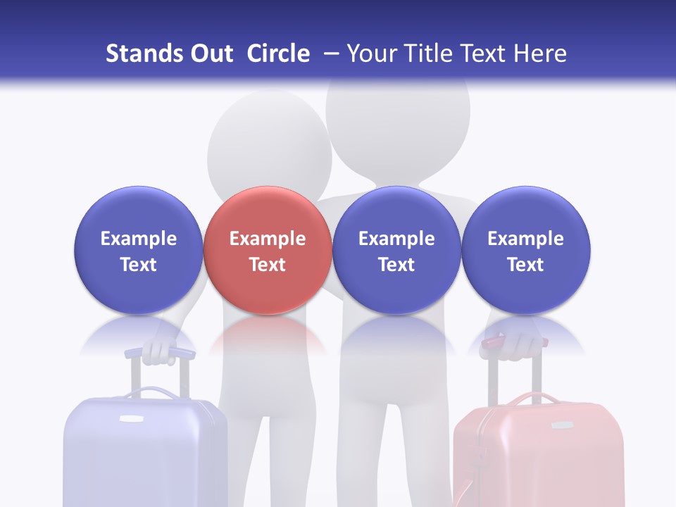 Bag Lovers Person PowerPoint Template