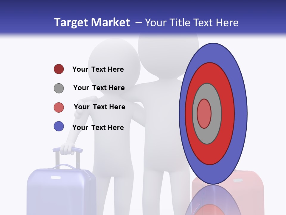 Bag Lovers Person PowerPoint Template