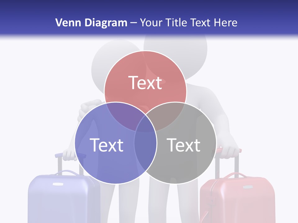 Bag Lovers Person PowerPoint Template