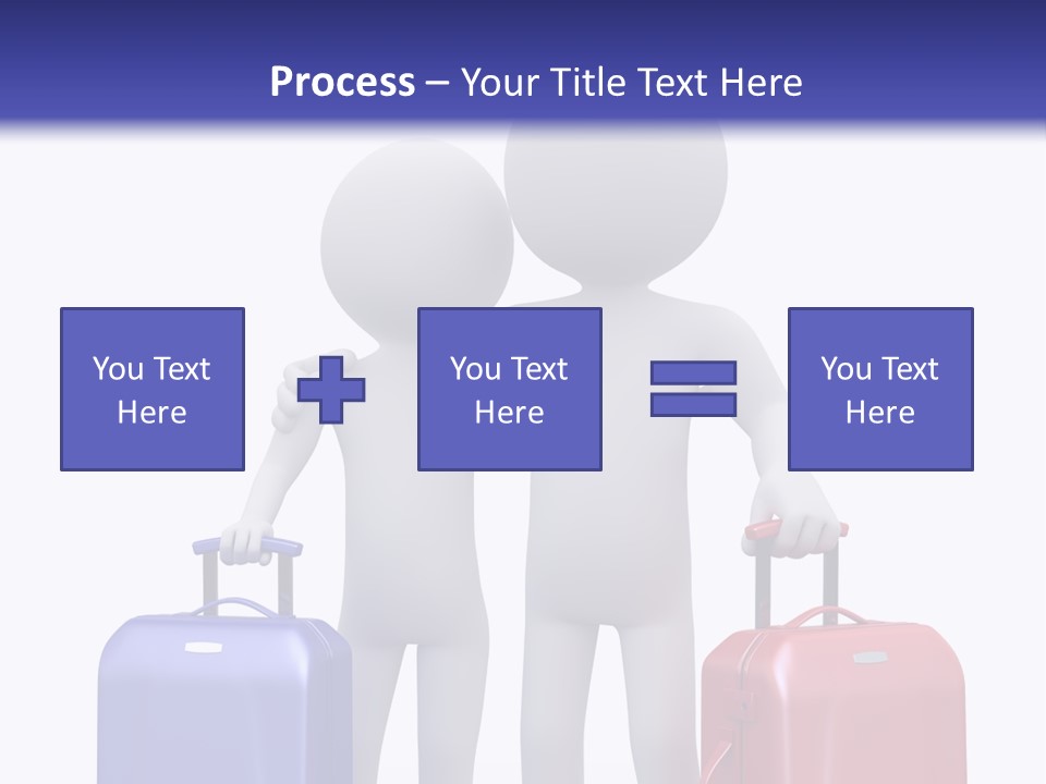 Bag Lovers Person PowerPoint Template