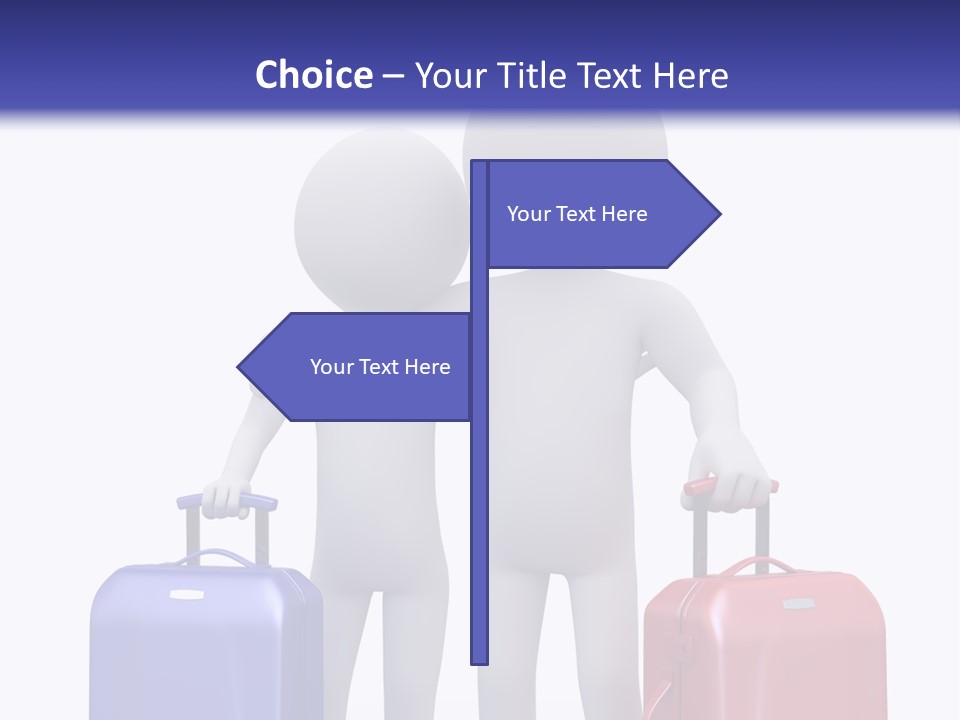 Bag Lovers Person PowerPoint Template