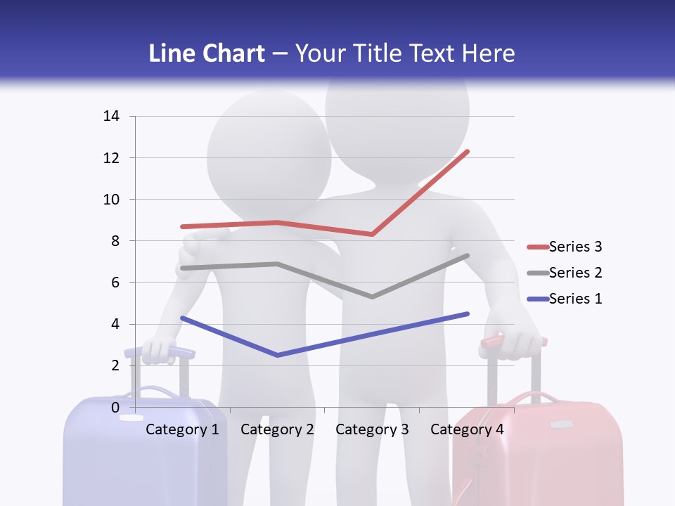 Bag Lovers Person PowerPoint Template