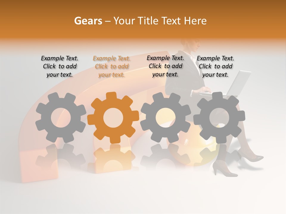 Connection People Concept PowerPoint Template