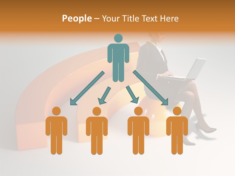 Connection People Concept PowerPoint Template