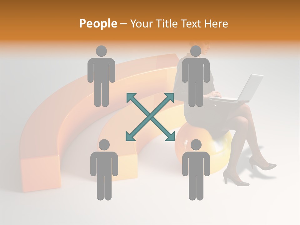 Connection People Concept PowerPoint Template