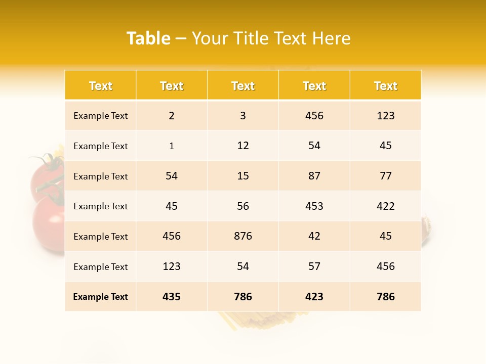 Yellow Culture Garlic PowerPoint Template