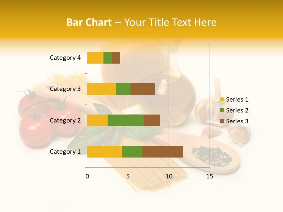 Yellow Culture Garlic PowerPoint Template