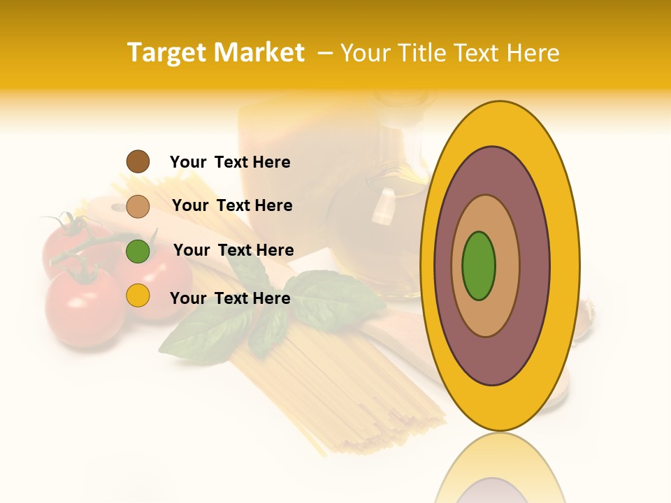 Yellow Culture Garlic PowerPoint Template