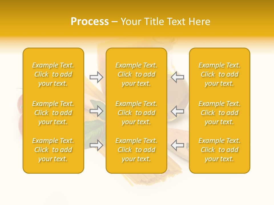 Yellow Culture Garlic PowerPoint Template