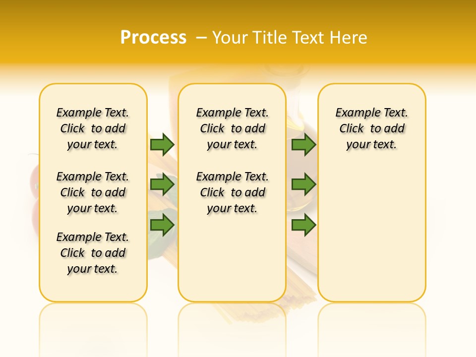 Yellow Culture Garlic PowerPoint Template