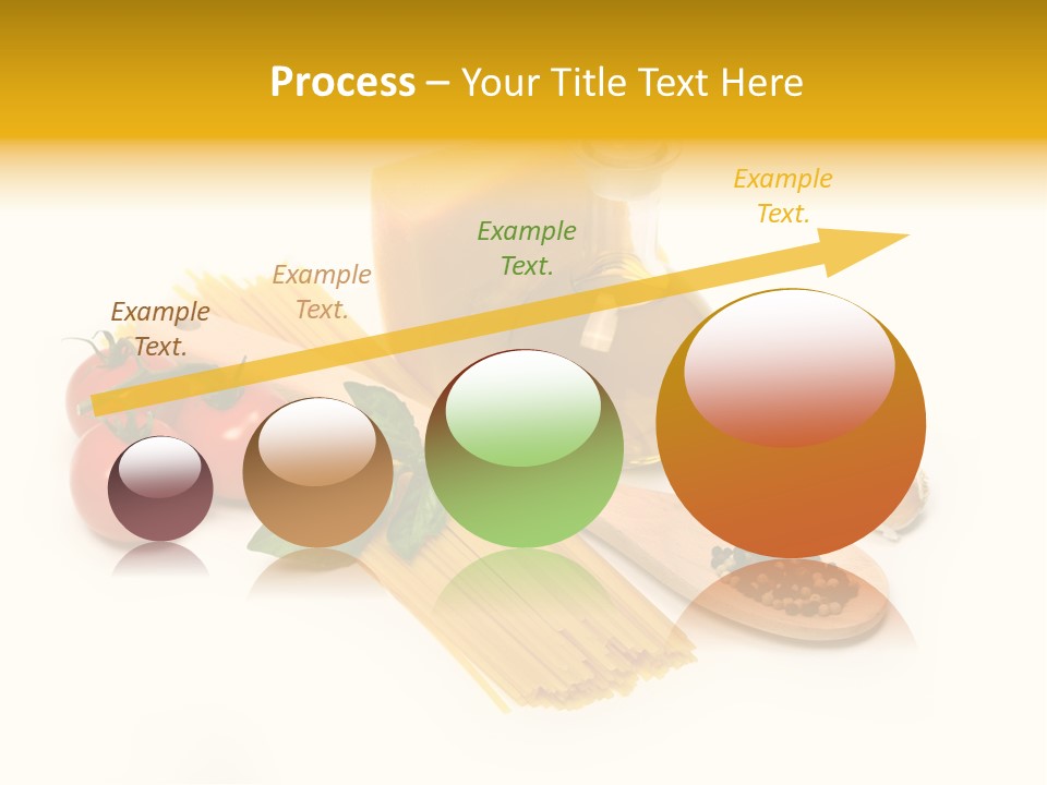 Yellow Culture Garlic PowerPoint Template