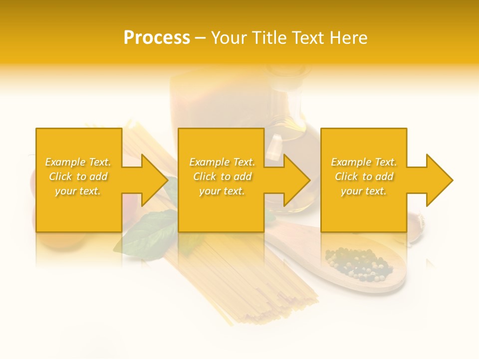 Yellow Culture Garlic PowerPoint Template