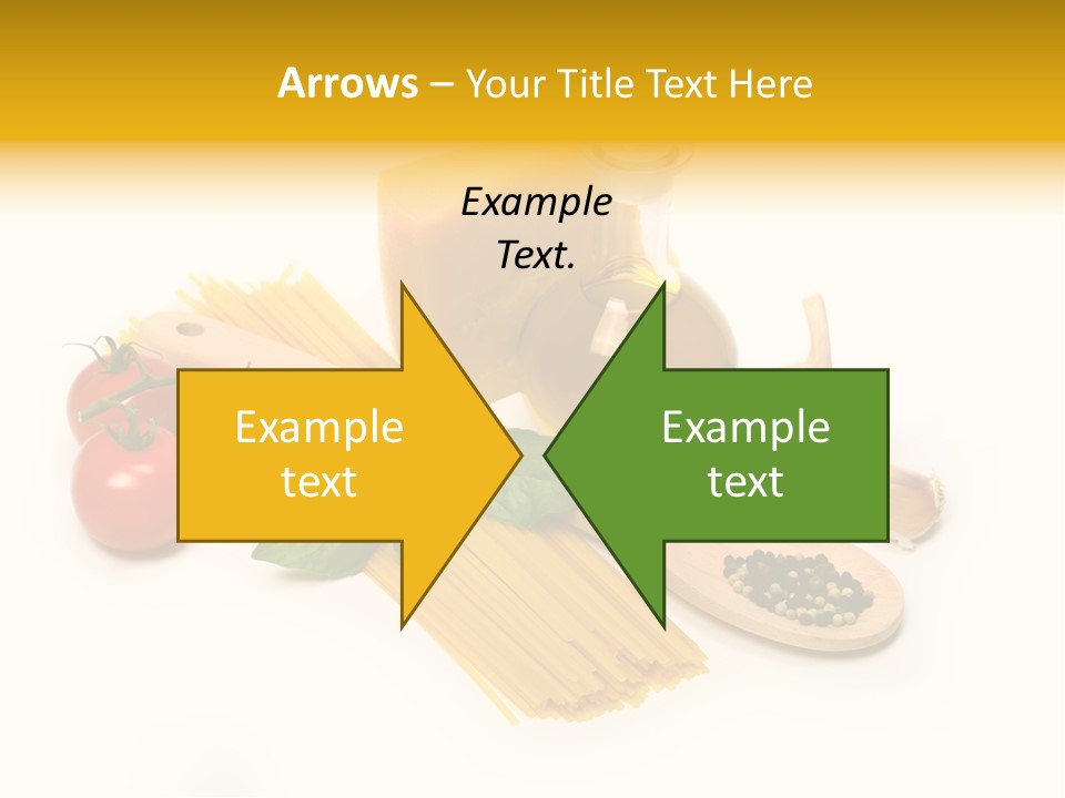 Yellow Culture Garlic PowerPoint Template