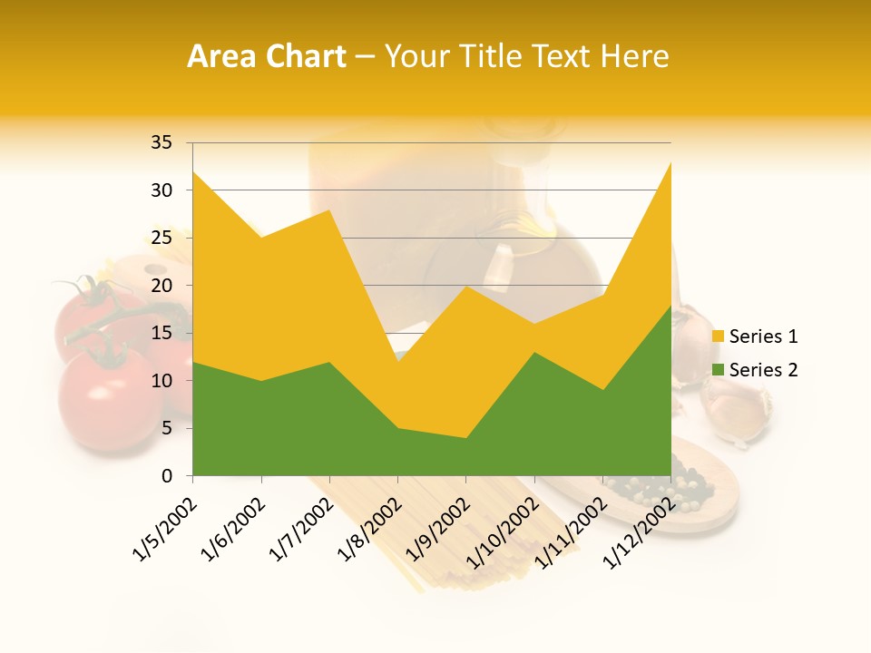 Yellow Culture Garlic PowerPoint Template