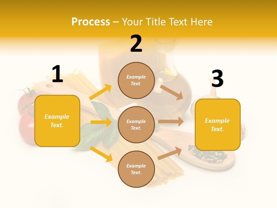 Yellow Culture Garlic PowerPoint Template