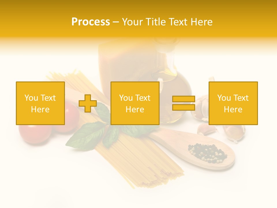 Yellow Culture Garlic PowerPoint Template