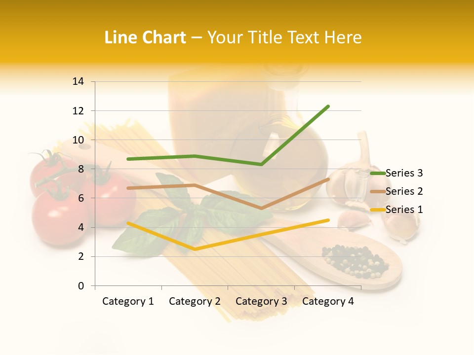 Yellow Culture Garlic PowerPoint Template