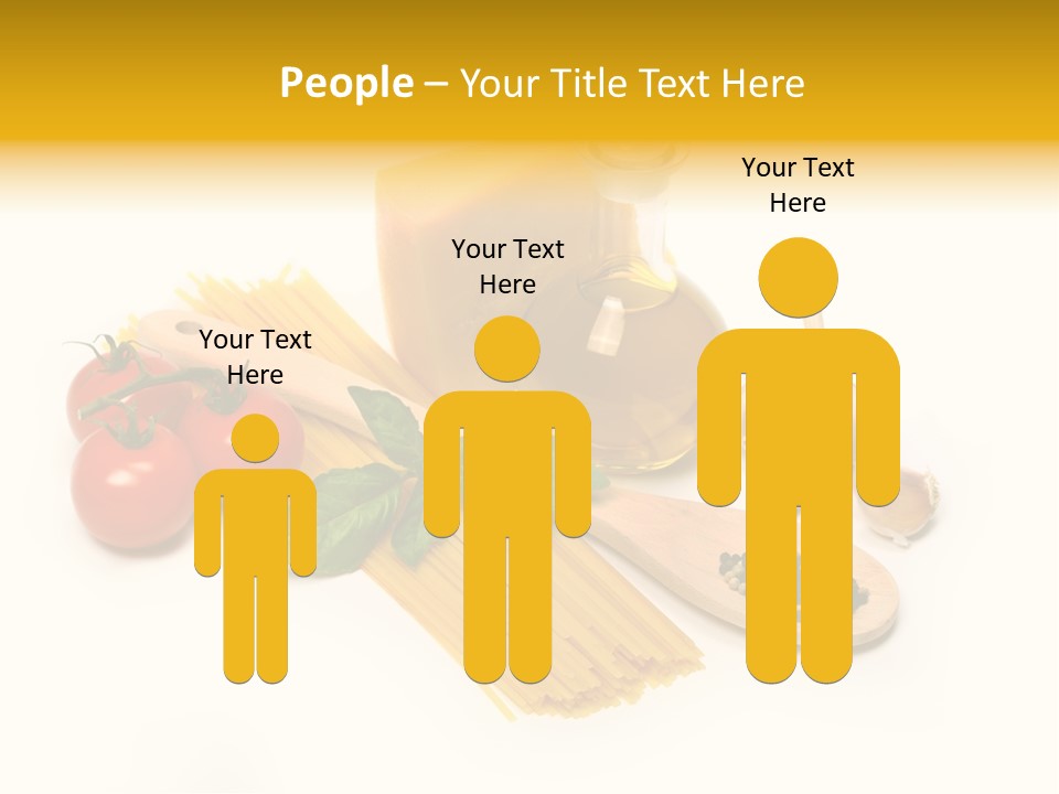 Yellow Culture Garlic PowerPoint Template