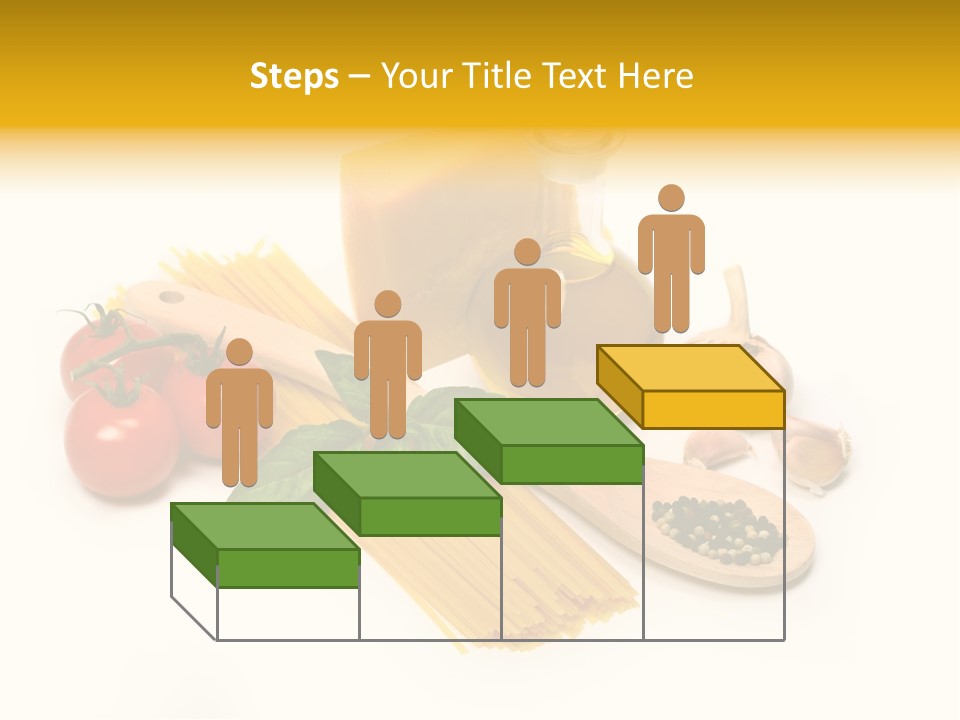 Yellow Culture Garlic PowerPoint Template