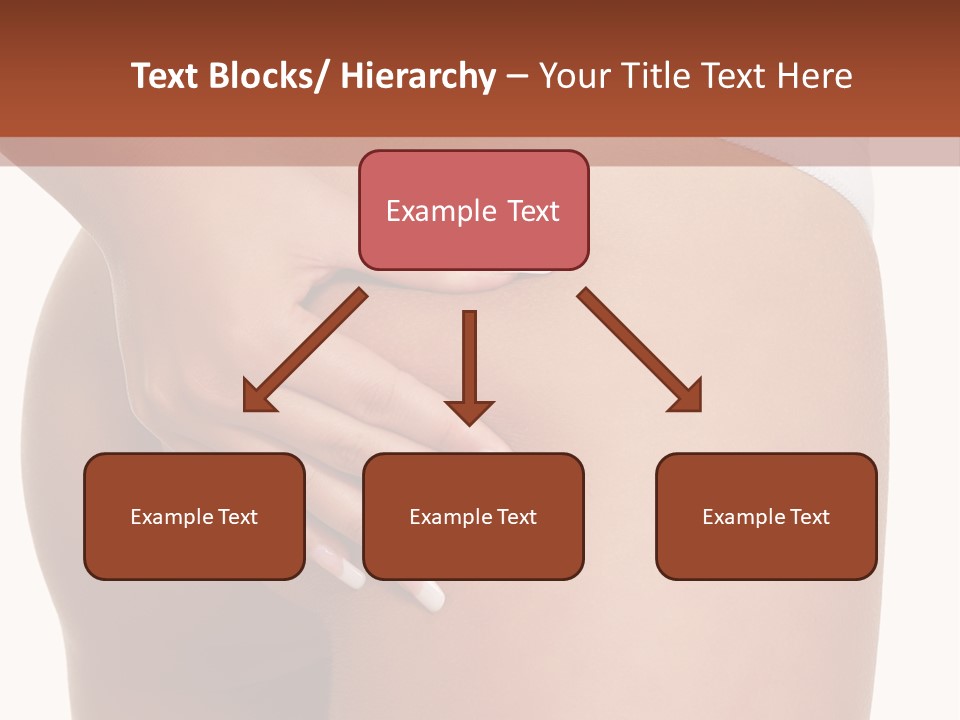 Posing Slim Isolated PowerPoint Template