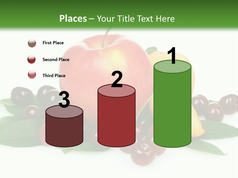 Tasty Red Fragrance PowerPoint Template