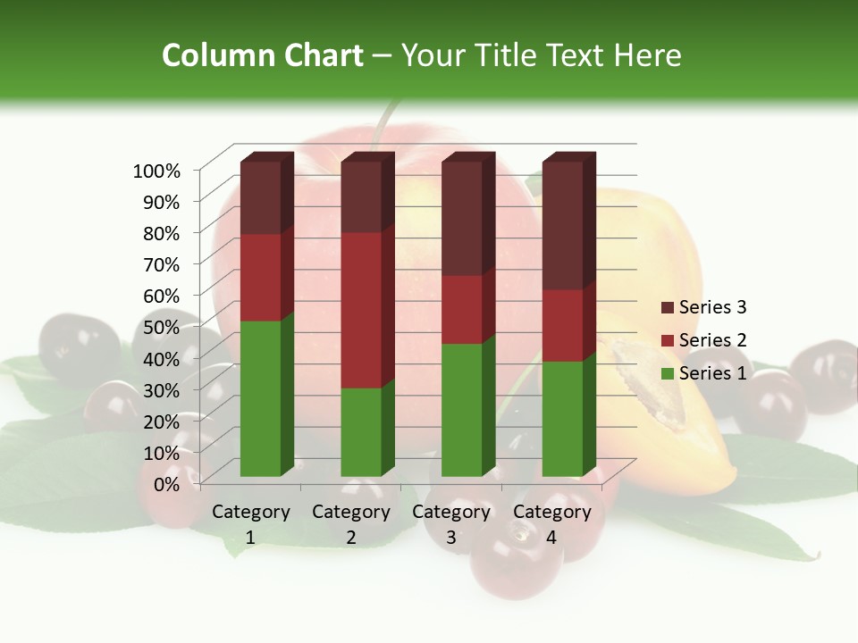 Tasty Red Fragrance PowerPoint Template